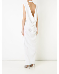 Paule Ka Sleeveless Woven Wrap Dress