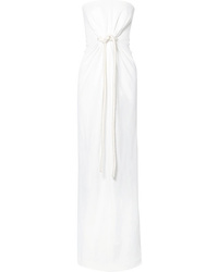 Rosetta Getty Tie Front Med Cady Gown