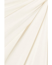 Lanvin Twist Front Jersey Gown Ivory