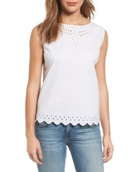 Tommy Bahama Cotton Eyelet Top