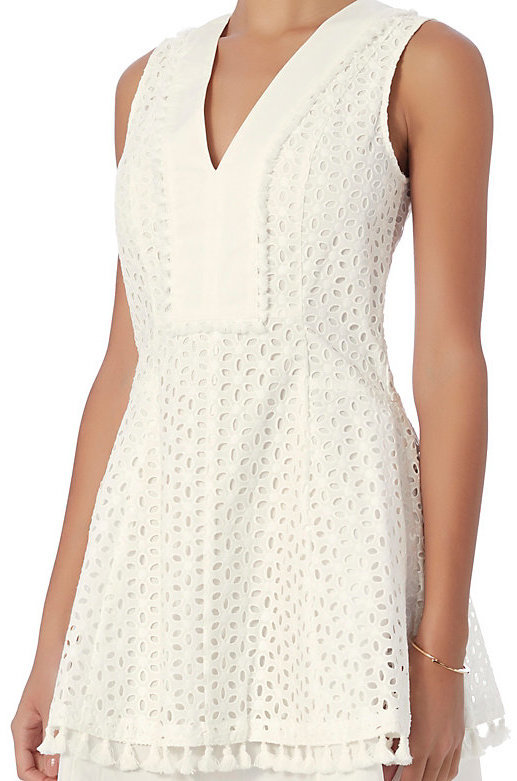 derek lam eyelet dress