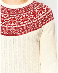 Asos Brand Holidays Fairisle Sweater