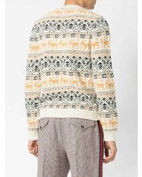 Gucci Jacquard Knit Sweater