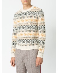 Gucci Jacquard Knit Sweater