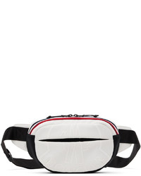 Moncler White Cut Belt Bag