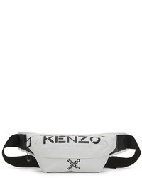 Kenzo White Logo Sport Bumbag