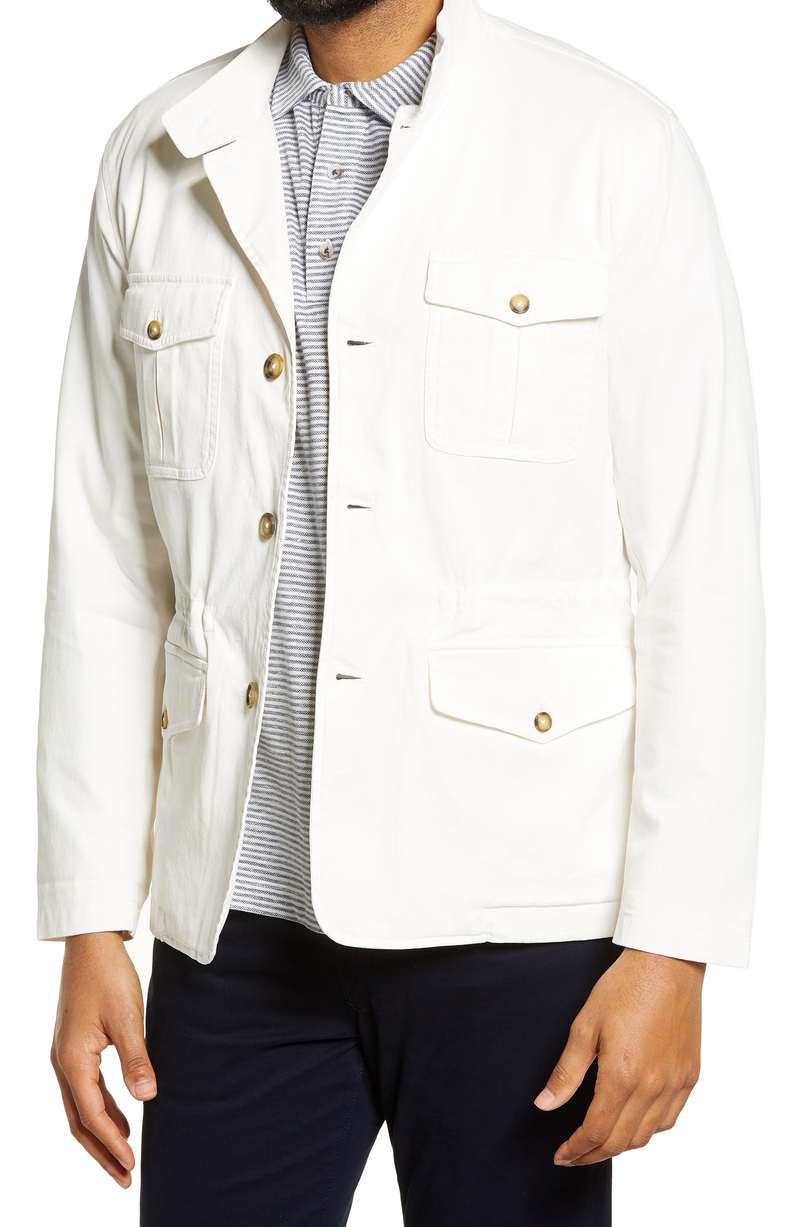 Bugatchi Cotton Utility Jacket, $299 | Nordstrom | Lookastic