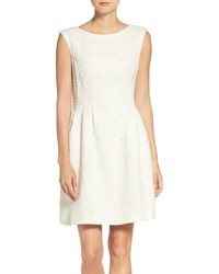 Vince Camuto Boucle Fit Flare Dress