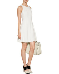 Theory Crepe Fit And Flare Dress