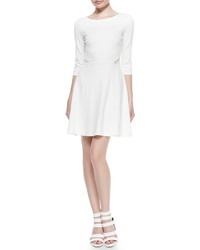 Ella Moss Joy Fit And Flare Dress With Lace Back