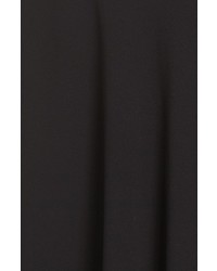 Tahari Plus Size Colorblock Side Tie Fit Flare Dress