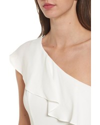 Privacy Please Tate One Shoulder Fit Flare Dress