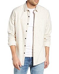 Jeremiah Jaxon Regular Fit Button Up Neppy Flannel Shirt