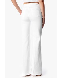 7 For All Mankind High Waist Fashion Trouser In Runway White