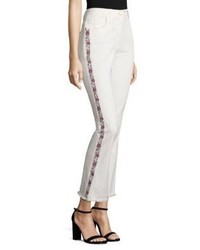 Etro Embroidered Flared Jeans