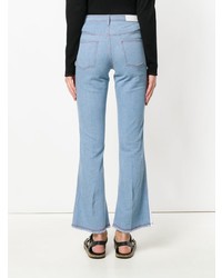 Sonia Rykiel Flared Fitted Jeans