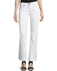 KUT from the Kloth Natalie Flap Pocket Boot Cut Jeans White