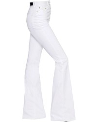 Sonia Rykiel High Waist Flare Cut Cotton Denim Jeans
