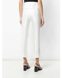 Ann Demeulemeester Double Button Cropped Trousers