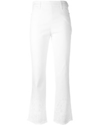 Ermanno Scervino Embroidered Flared Trousers