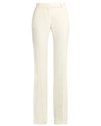 Alexander McQueen Mid Rise Tailored Kick Flare Trousers