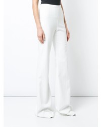 Christian Siriano Pinstriped Flared Trousers