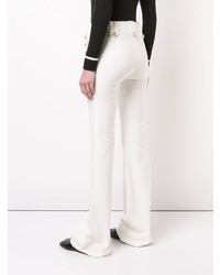 Derek Lam 10 Crosby Robertson Flare Trouser With Sailor Buttons