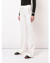 Derek Lam 10 Crosby Robertson Flare Trouser With Sailor Buttons