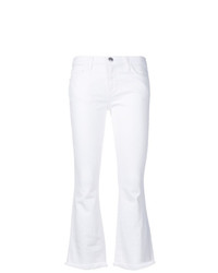 Current/Elliott Slim Fit Cropped Trousers