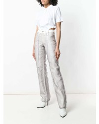 Y/Project Y Project Bootcut Layered Jeans