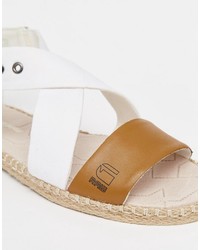 G Star G Star Aria Ankle Strap Flat Sandals