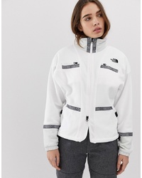 The North Face 92 Rage Full Zip Fleece In White
