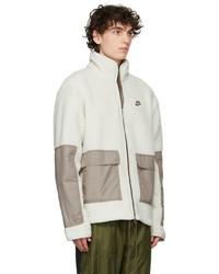 Nike Grey Sherpa Jacket