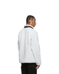 CARHARTT WORK IN PROGRESS White Prentis Liner Sweatshirt