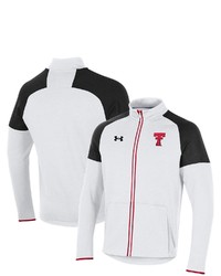Under Armour White Texas Tech Red Raiders Throwback Special Game Full Zip Fleece Jacket At Nordstrom