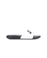Nike Logo Open Toe Slides