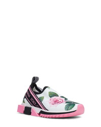 Dolce & Gabbana Sorrento Rose Logo Sneaker
