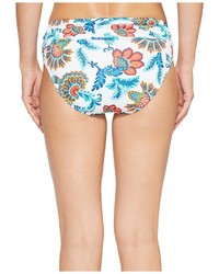 Tommy Bahama Fira Floral High Waist Sash Bikini Bottom Swimwear