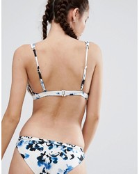 RVCA Floral Strappy Bikini Top