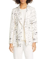 Seventy Floral Print Silk Jacket