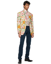Tom Ford Multicolor Floral Blazer