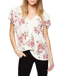 Sanctuary Countryside Shell Floral Print Top