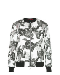 Loveless Floral Print Bomber Jacket