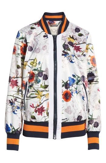 Rachel Rachel Roy Flower Print Bomber Jacket, $160 | Nordstrom | Lookastic