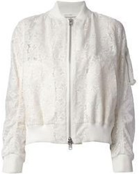 Sacai Luck Floral Lace Bomber Jacket