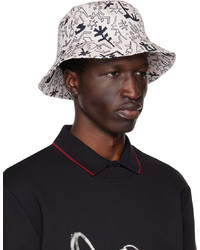 Ps By Paul Smith White Dancing Flower Bucket Hat