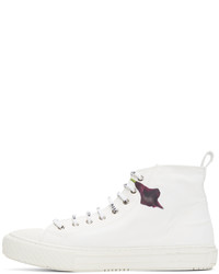 Valentino Garavani White Emilio Villalba Edition Vltn Giggies High Top Sneakers