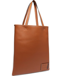 Loewe Printed Canvas And Leather Tote