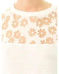 Nina Ricci Burnout Floral Sweater