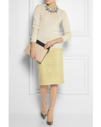 Burberry Prorsum Crystal Embellished Cashmere Sweater